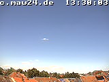 Der Himmel über Mannheim um 13:30 Uhr