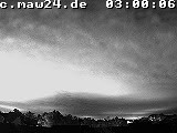 Der Himmel über Mannheim um 3:00 Uhr