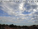 Der Himmel über Mannheim um 8:30 Uhr