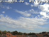Der Himmel über Mannheim um 9:00 Uhr