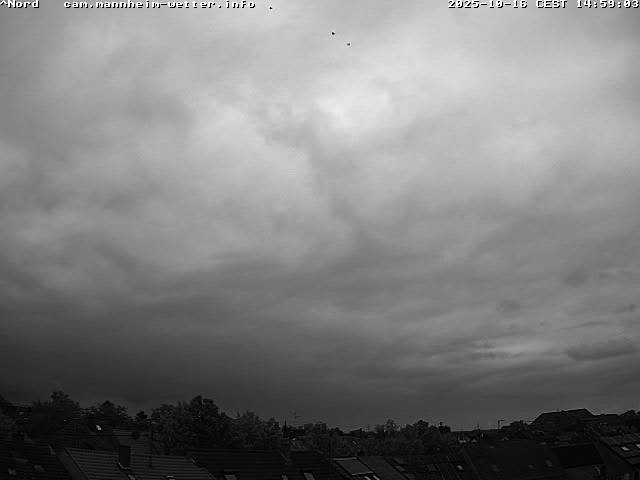Der Himmel über Mannheim (Infrarot) Der Himmel über Mannheim (Infrarot)